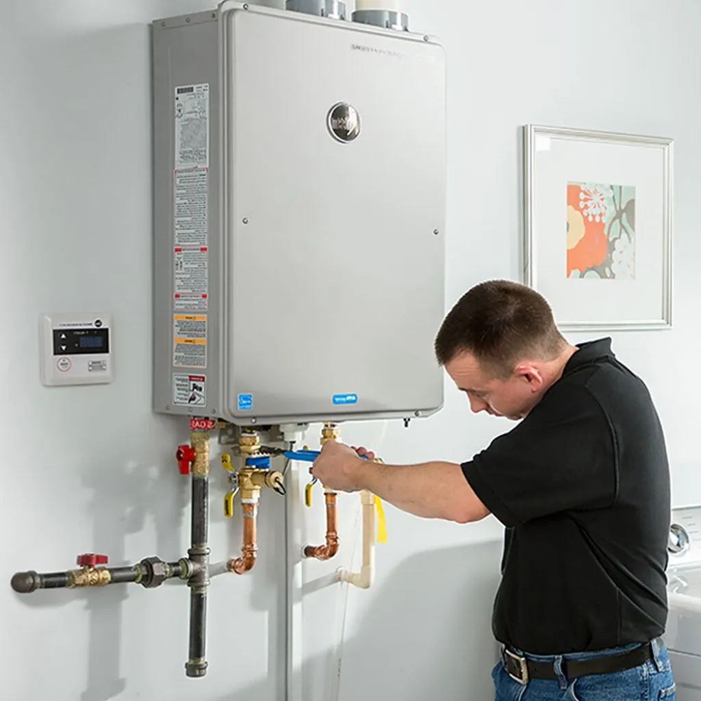 tankless water heater repair in Larue, TX